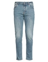 Armani Exchange Man Jeans Blue Size 34 Cotton, Polyester, Elastane In Blue