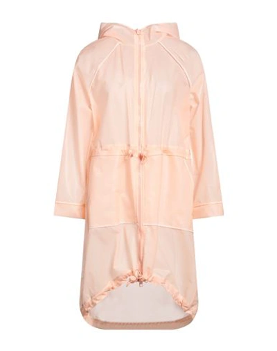 Elisabetta Franchi Woman Overcoat Salmon Pink Size 2 Polyurethane