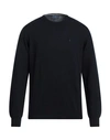 Navigare Man Sweater Midnight Blue Size 4xl Cotton