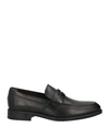 Tod's Man Loafers Black Size 6 Soft Leather
