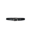 Emporio Armani Man Belt Black Size Onesize Calfskin
