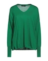 Aragona Woman Sweater Green Size 8 Wool