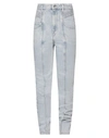 Isabel Marant Étoile Marant Étoile Woman Jeans Blue Size 4 Cotton In Blue