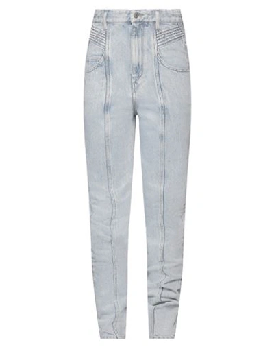 Isabel Marant Étoile Marant Étoile Woman Jeans Blue Size 4 Cotton