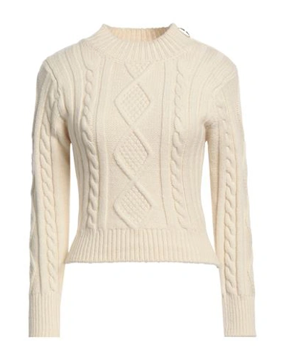 Sandro Cable-knit Sweater In Off White