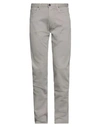 Emporio Armani Man Jeans Light Grey Size 27w-32l Cotton, Elastane