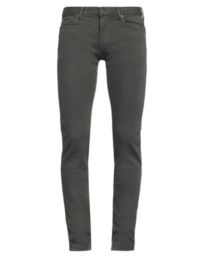 Emporio Armani Man Jeans Blue Size 29w-34l Cotton, Elastomultiester, Elastane
