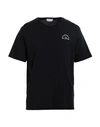 Ballantyne Man T-shirt Midnight Blue Size S Cotton In Blue