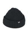 Gcds Fw23u870503 2 Hat Black Size Onesize Cotton, Polyamide