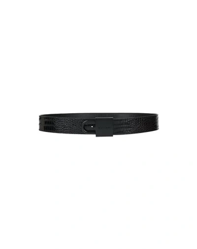 Buscemi Woman Belt Black Size 43 Soft Leather