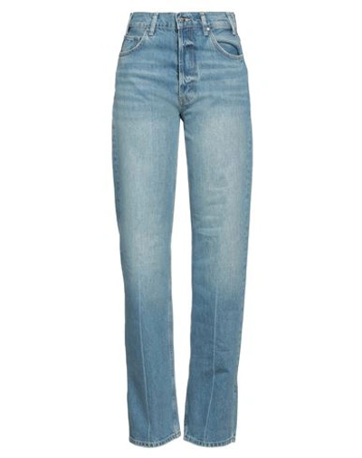 Anine Bing Woman Jeans Blue Size 29 Cotton, Organic Cotton
