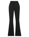 Prabal Gurung Woman Pants Black Size 4 Polyester, Viscose, Elastane In Black