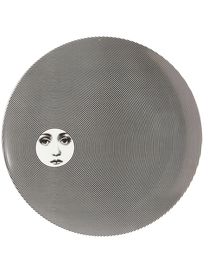 Fornasetti Variazioni N.322 装饰盘 In Grey