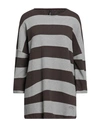 Empathie Woman Sweater Light Grey Size L Cotton, Acrylic, Elastane