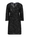 Caractere Caractère Woman Mini Dress Black Size 2 Polyester