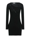 Cotton Citizen Woman Mini Dress Black Size L Cotton, Elastane In Black