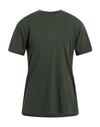 Ring Man T-shirt Military Green Size L Cotton