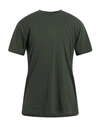 Ring Man T-shirt Military Green Size Xl Cotton In Green