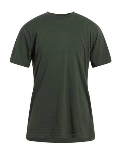 Ring Man T-shirt Military Green Size L Cotton