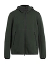 Esemplare Man Jacket Dark Green Size L Viscose In Green