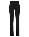 Msgm Woman Pants Black Size 4 Cotton, Polyamide In Black