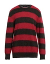 The Seafarer Man Sweater Red Size Xl Polyamide, Alpaca Wool