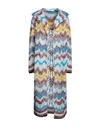 Philosophy Di Lorenzo Serafini Woman Cardigan Sky Blue Size 8 Polyamide, Mohair Wool, Wool In Blue