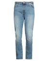 Armani Exchange Man Jeans Blue Size 28 Cotton, Elastane In Blue