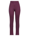 Compañía Fantástica Compañia Fantastica Woman Pants Mauve Size S Viscose, Cotton In Purple
