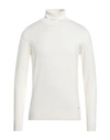 Yes Zee By Essenza Man Turtleneck Ivory Size Xxl Viscose, Nylon In White