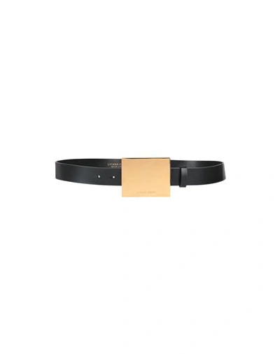 Liviana Conti Woman Belt Black Size 36 Soft Leather