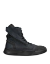 Bruno Bordese Man Sneakers Midnight Blue Size 12 Soft Leather