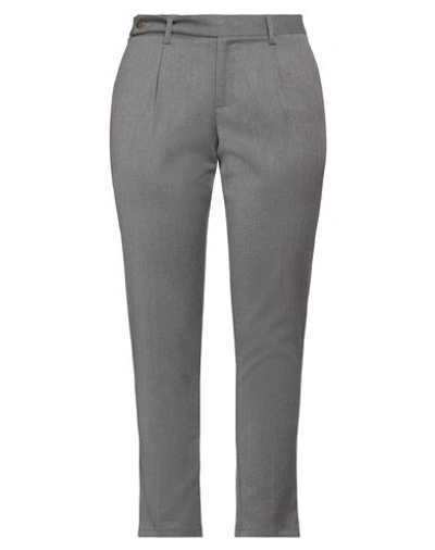 Marsēm Woman Pants Grey Size 14 Polyester, Viscose, Elastane