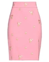 Moschino Couture Woman Mini Skirt Pink Size 12 Polyester, Polyurethane In Pink