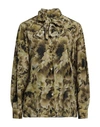 Alberta Ferretti Woman Shirt Military Green Size 4 Silk In Green
