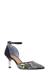 J. RENEÉ PAYTEN ANKLE STRAP POINTED TOE PUMP