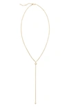 MADE BY MARY FRESHWATER PEARL LARIAT NECKLACE