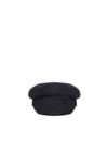 Ruslan Baginskiy Baker Boy Hat In Black