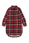 DSQUARED2 D2J418F OVER JACKET DSQUARED CHECKERED FLANNEL MAXI SHIRT JACKET