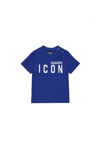 DSQUARED2 D2T730B-ICON T-SHIRT DSQUARED ICON LOGO CREW-NECK JERSEY T-SHIRT