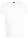 Tom Ford Placed Rib Slim-fit Lyocell And Cotton-blend T-shirt In Neutrals