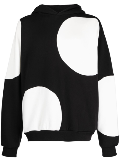 Marni Sweatshirt With Hood And Polka Dots Printing Clothing In Black