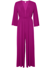 Eres Aretha V-neck Jumpsuit In Purple