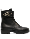 MICHAEL MICHAEL KORS RORY LACE-UP LEATHER BOOTS