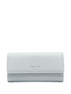 Emporio Armani Myea Logo-stamp Wallet In Grey