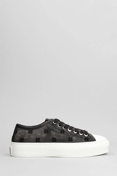 Givenchy City Low Sneaker In Black