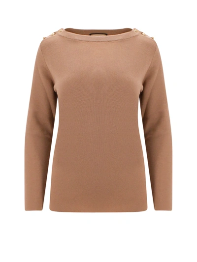 Gucci Sweater In Brown