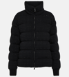 MONCLER EFFRAIE EMBELLISHED WOOL DOWN JACKET