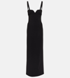 Magda Butrym Wool-blend Gown In Black