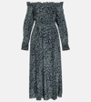Altuzarra Women's Lillian Smocked Silk Midi-dress In Multicoloured